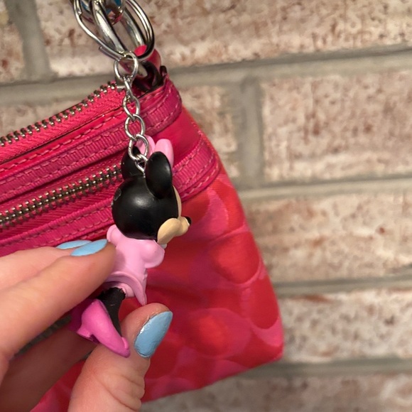 Repurposed Minnie Mouse Keychain – Pretty in Pink - Picture 5 of 6